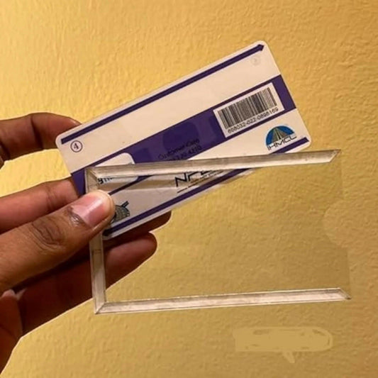 Fast TAG Holder Windshield Glass Protector with 3M Tape