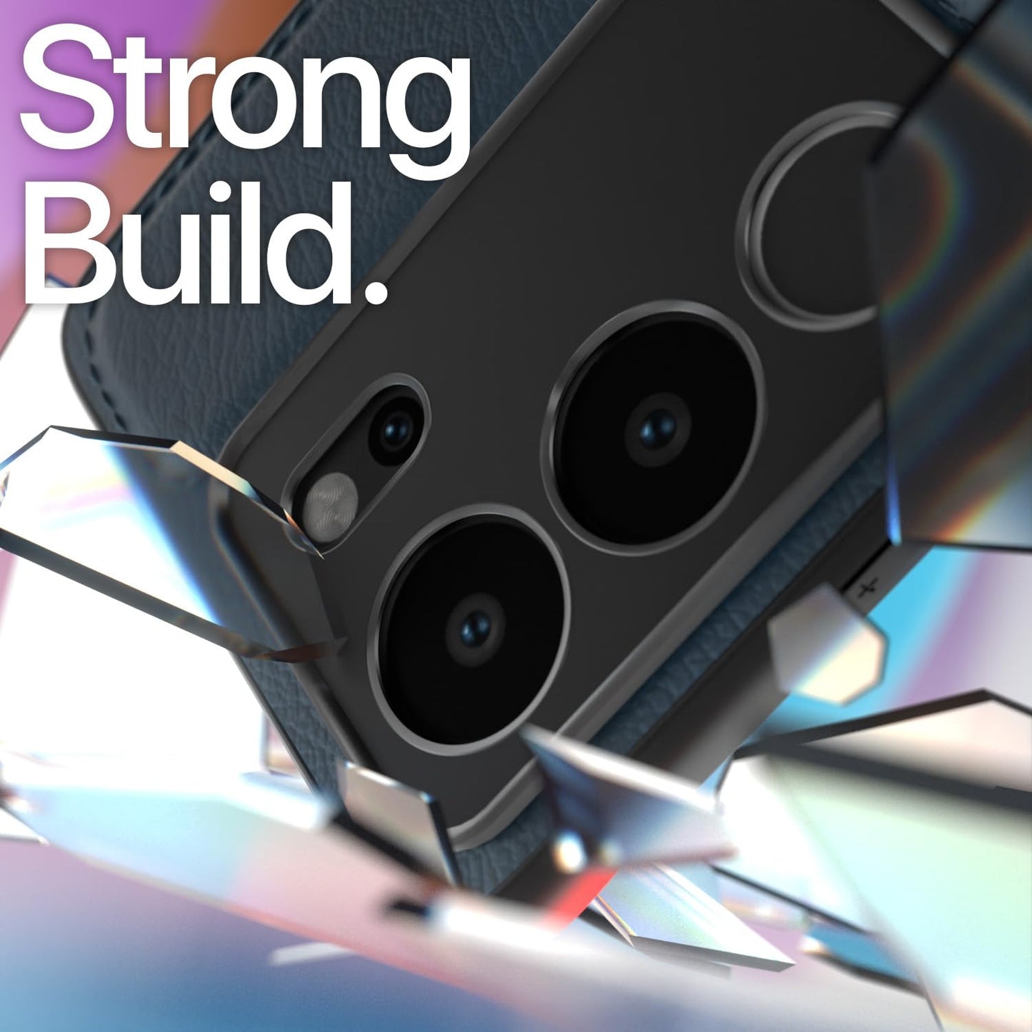 (Buy 1 Get 1 Free) Flexible Pu Leather / Vivo V29 / V29 Pro