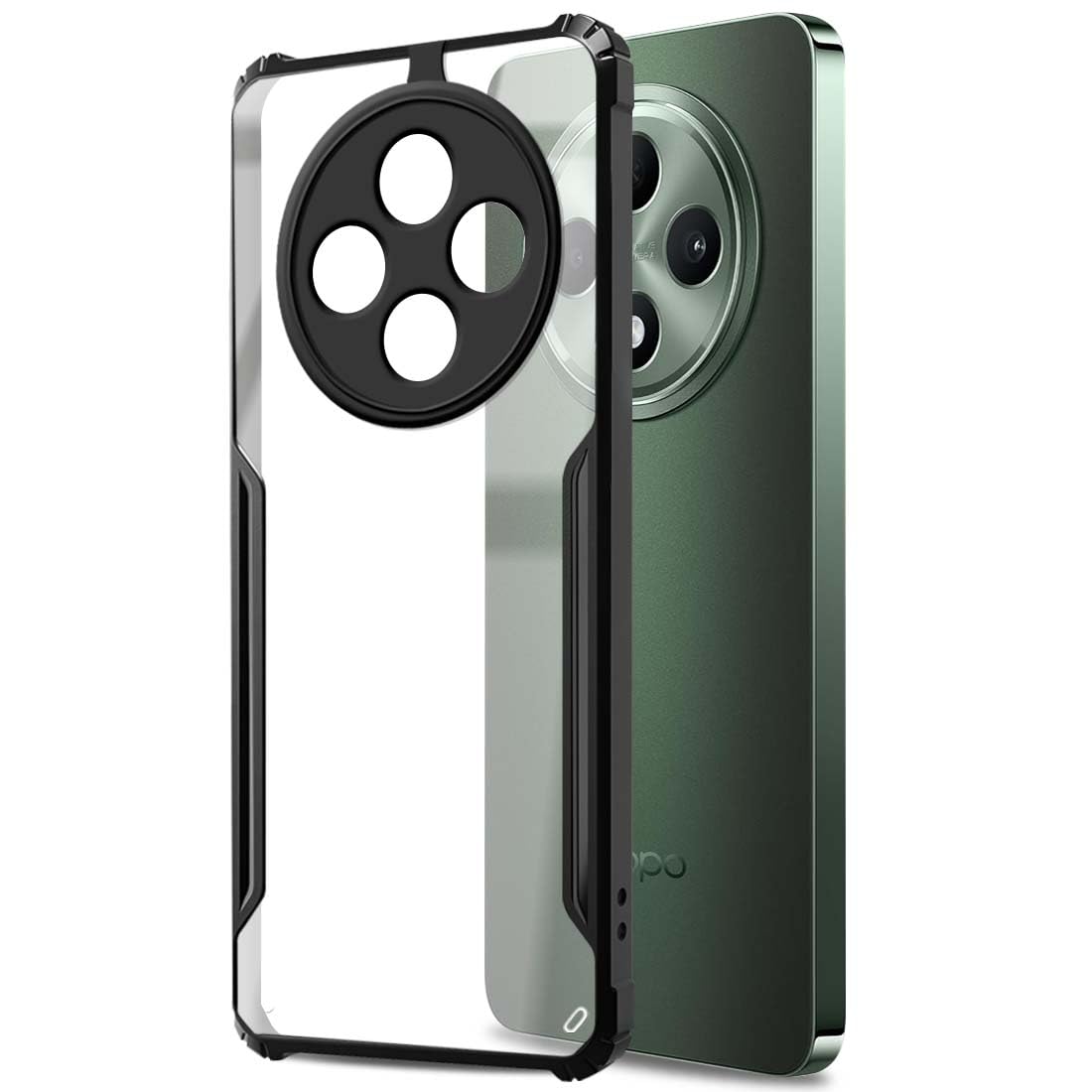 (Buy 1 Get 1 Free) Crystal Clear Back Case Cover for Oppo F27 5G | Protective Design | 360 Degree Protection | Transparent