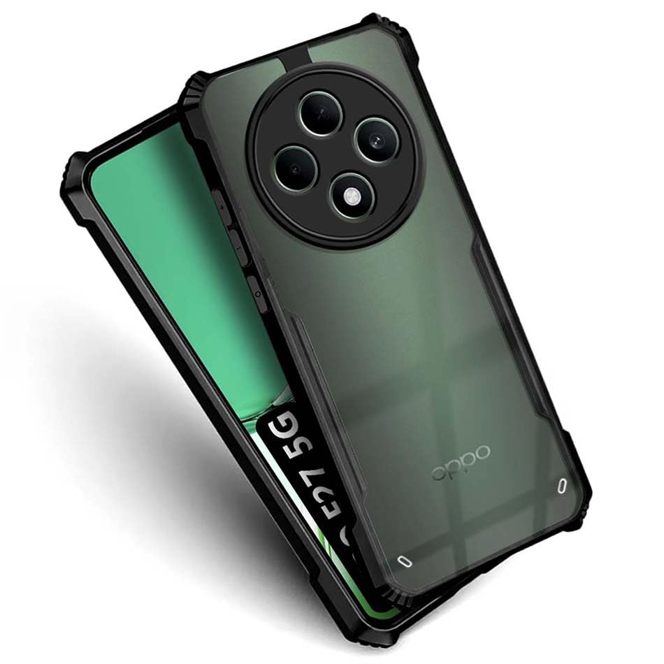 (Buy 1 Get 1 Free) Crystal Clear Back Case Cover for Oppo F27 5G | Protective Design | 360 Degree Protection | Transparent