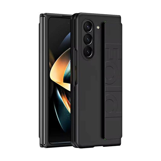 (Buy 1 Get 1 Free) Galaxy Z Fold6 Silk Hard Shell Strap Holder Case