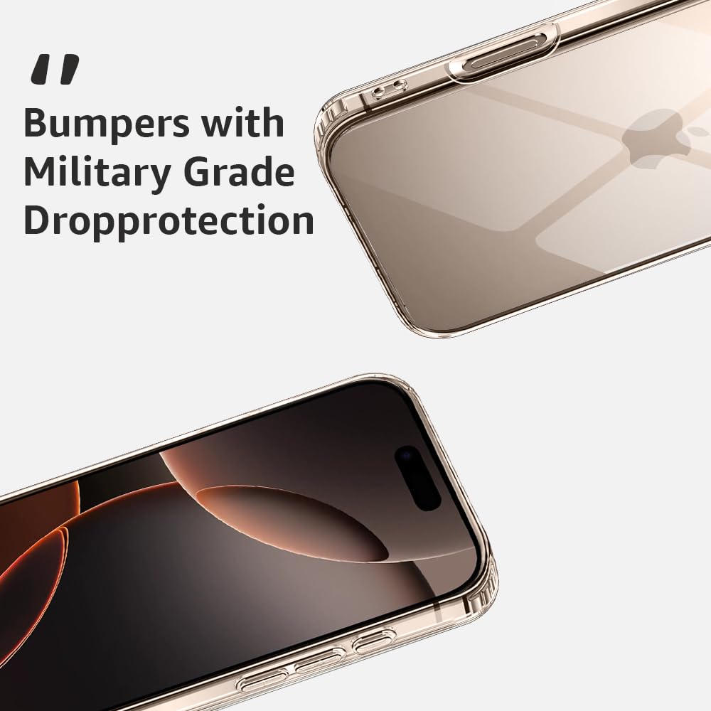 (Buy 1 Get 1 Free) iPhone 16 Pro Max Back Case Cover