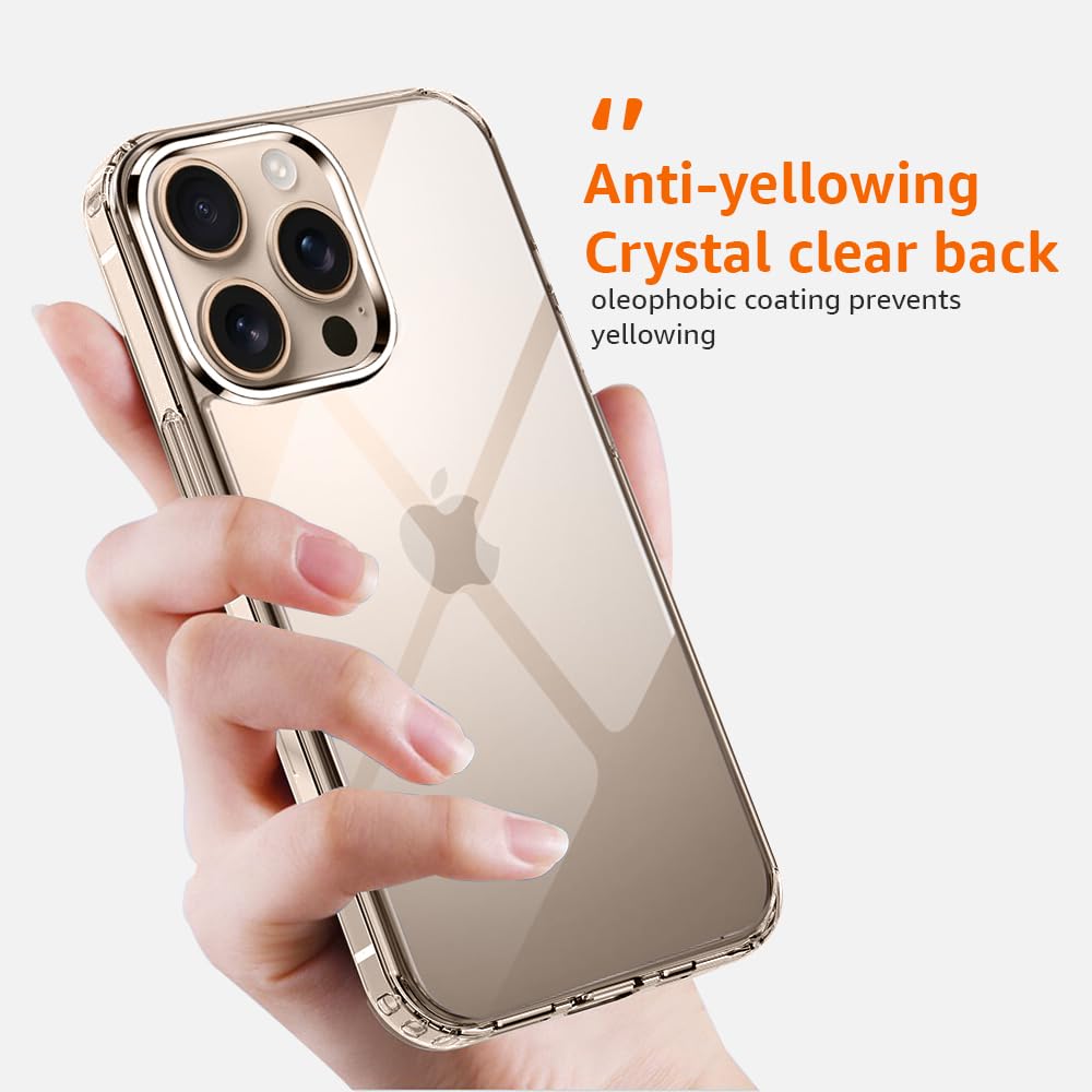 (Buy 1 Get 1 Free) iPhone 16 Pro Max Back Case Cover