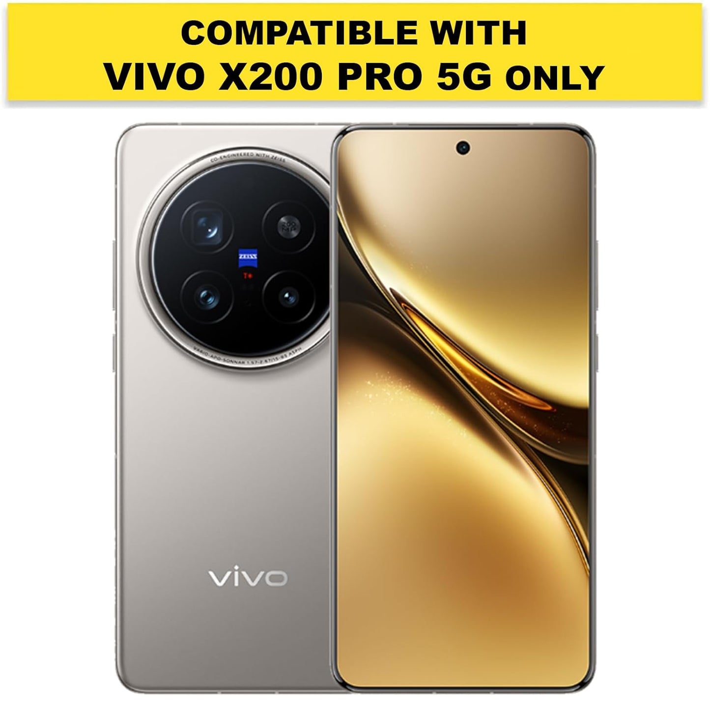 (Buy 1 Get 1 Free) Shockproof Sleek Hybrid Armor Back Cover Case for VIVO X200 Pro 5G