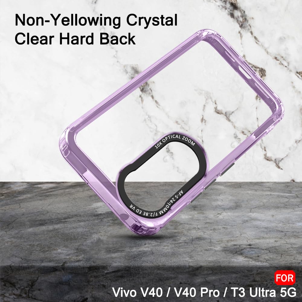 (Buy 1 Get 1 Free) Stylish Camera Border | Electroplated Buttons | for Vivo V40 / V40 Pro / T3 Ultra 5G