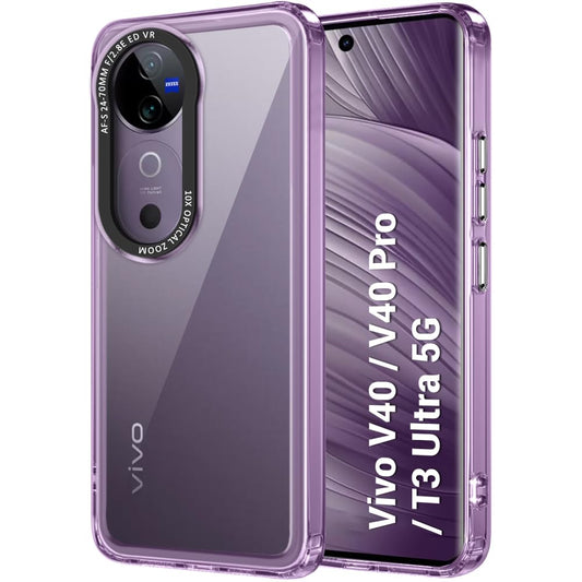 (Buy 1 Get 1 Free) Stylish Camera Border | Electroplated Buttons | for Vivo V40 / V40 Pro / T3 Ultra 5G