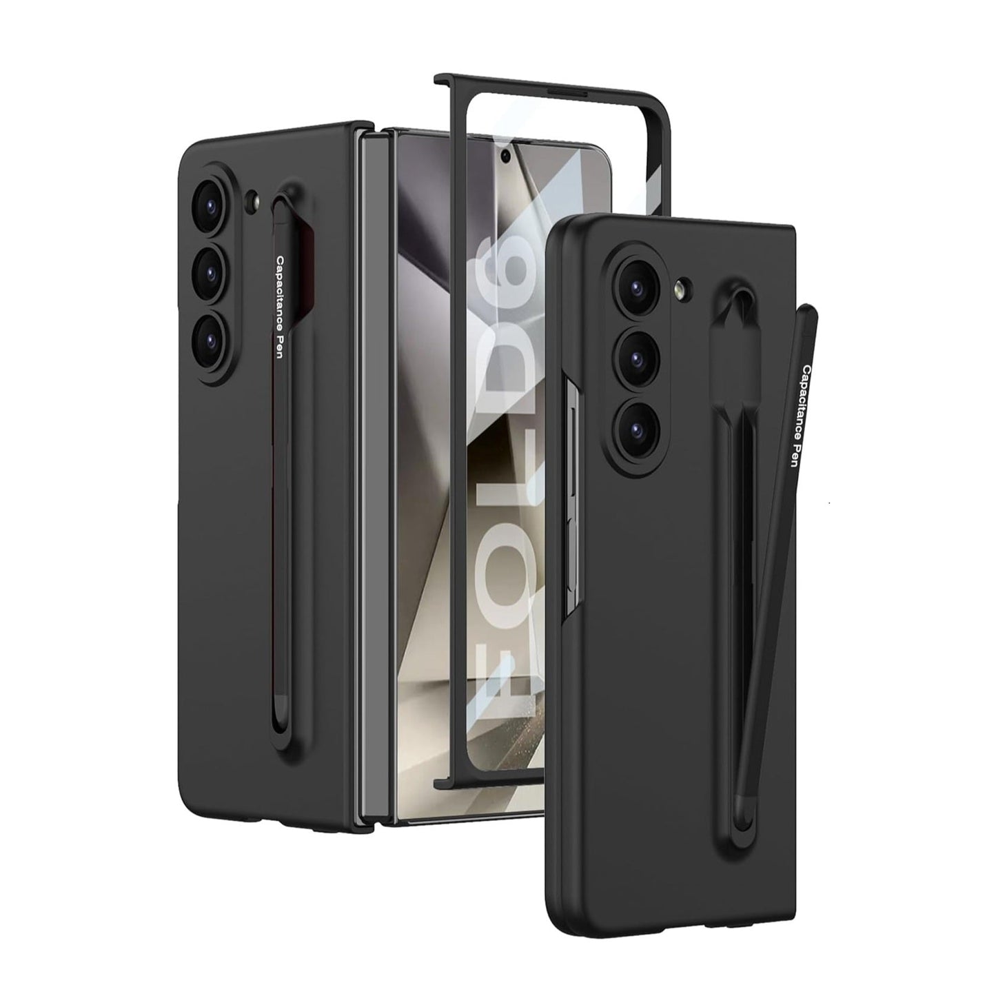 (Buy 1 Get 1 Free) Galaxy Z Fold6 Ultra Thin with Inbuilt S-Pen Holder Stand