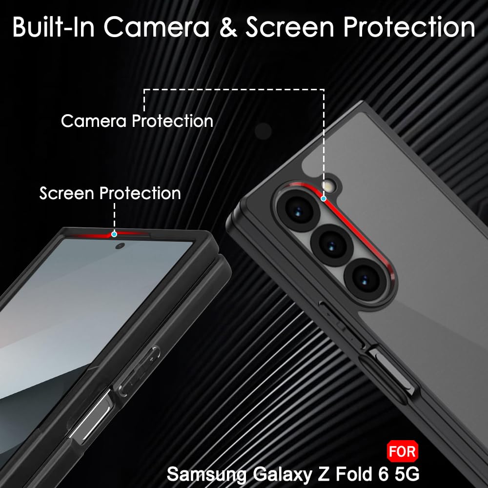 (Buy 1 Get 1 Free) Galaxy Z Fold6 Crystal TPU Case