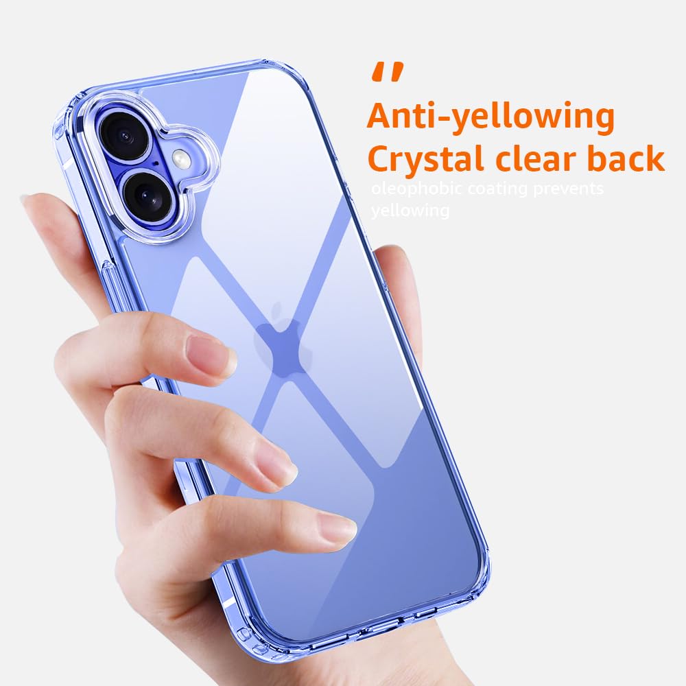 (Buy 1 Get 1 Free) iPhone 16 Back Case Cover