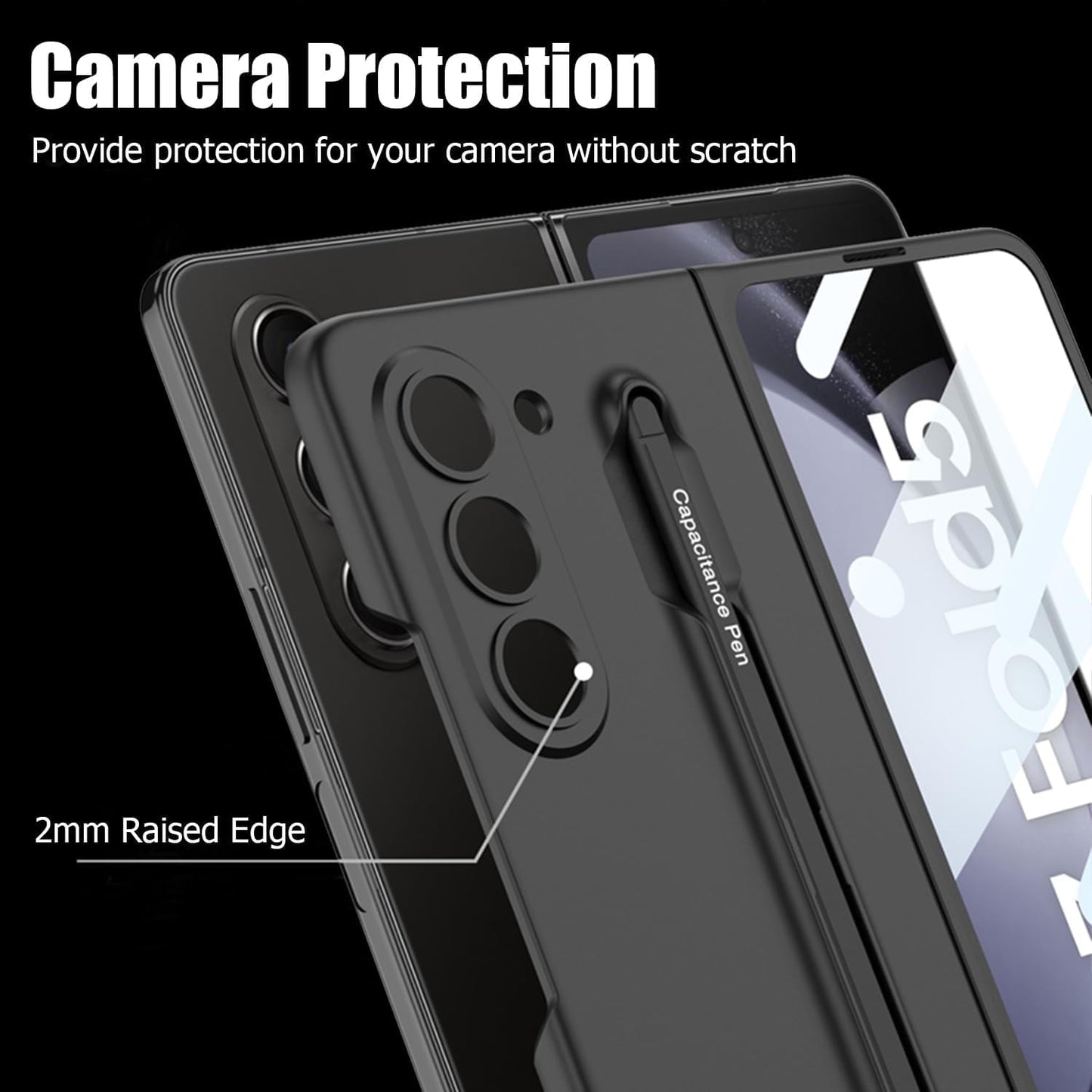 (Buy 1 Get 1 Free) Galaxy Z Fold6 Ultra Thin with Inbuilt S-Pen Holder Stand