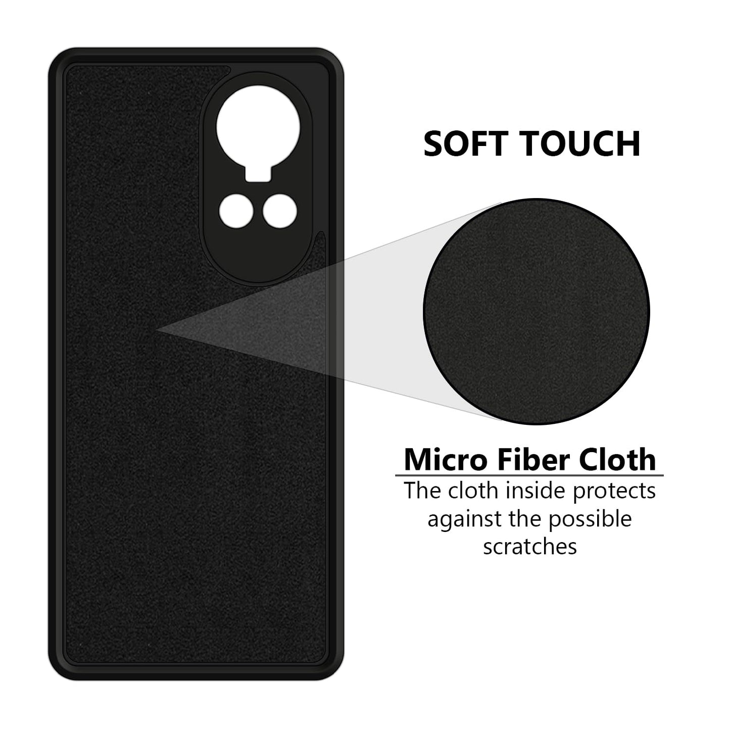 (Buy 1 Get 1 Free) Exclusive Soft Back Case Cover for Oppo Reno 10 Pro 5G / Oppo Reno 10 5G (Shock Proof |360 Degree Complete Protection)