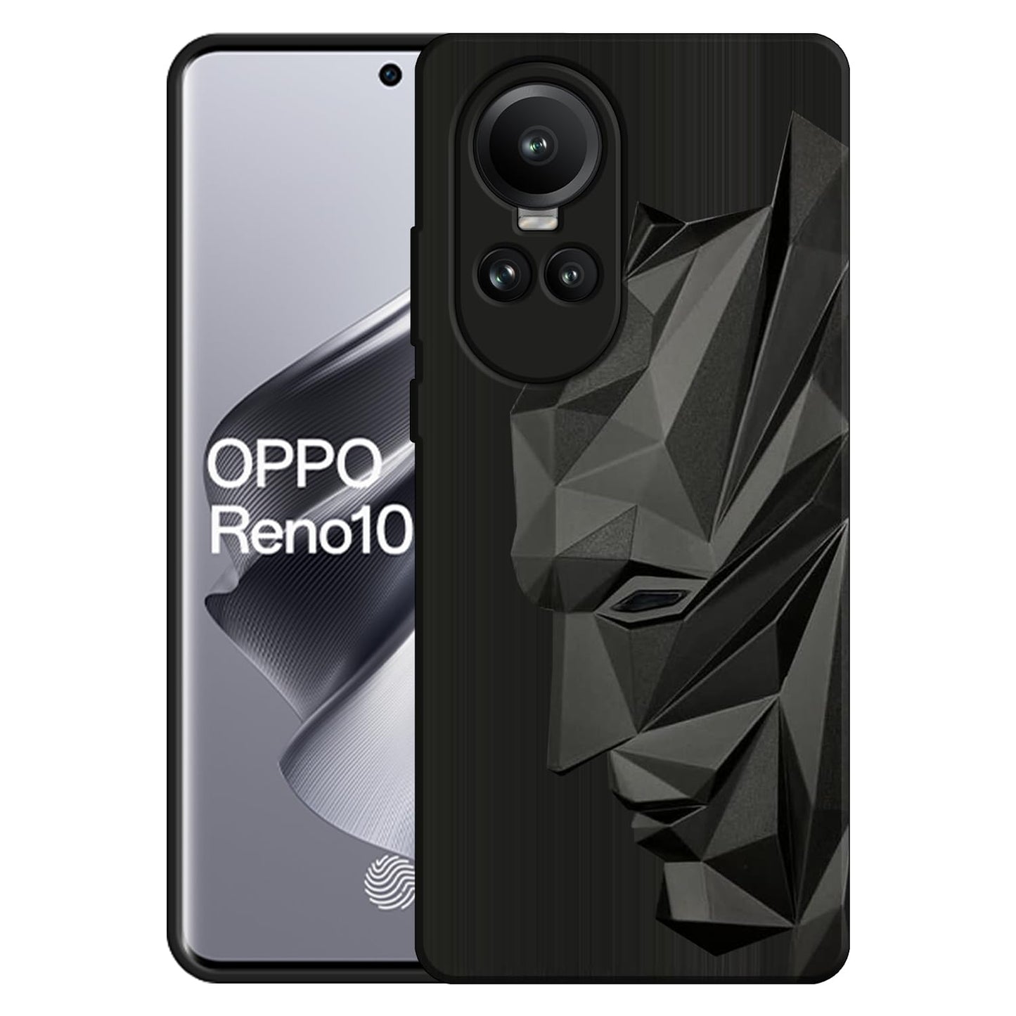 (Buy 1 Get 1 Free) Exclusive Soft Back Case Cover for Oppo Reno 10 Pro 5G / Oppo Reno 10 5G (Shock Proof |360 Degree Complete Protection)