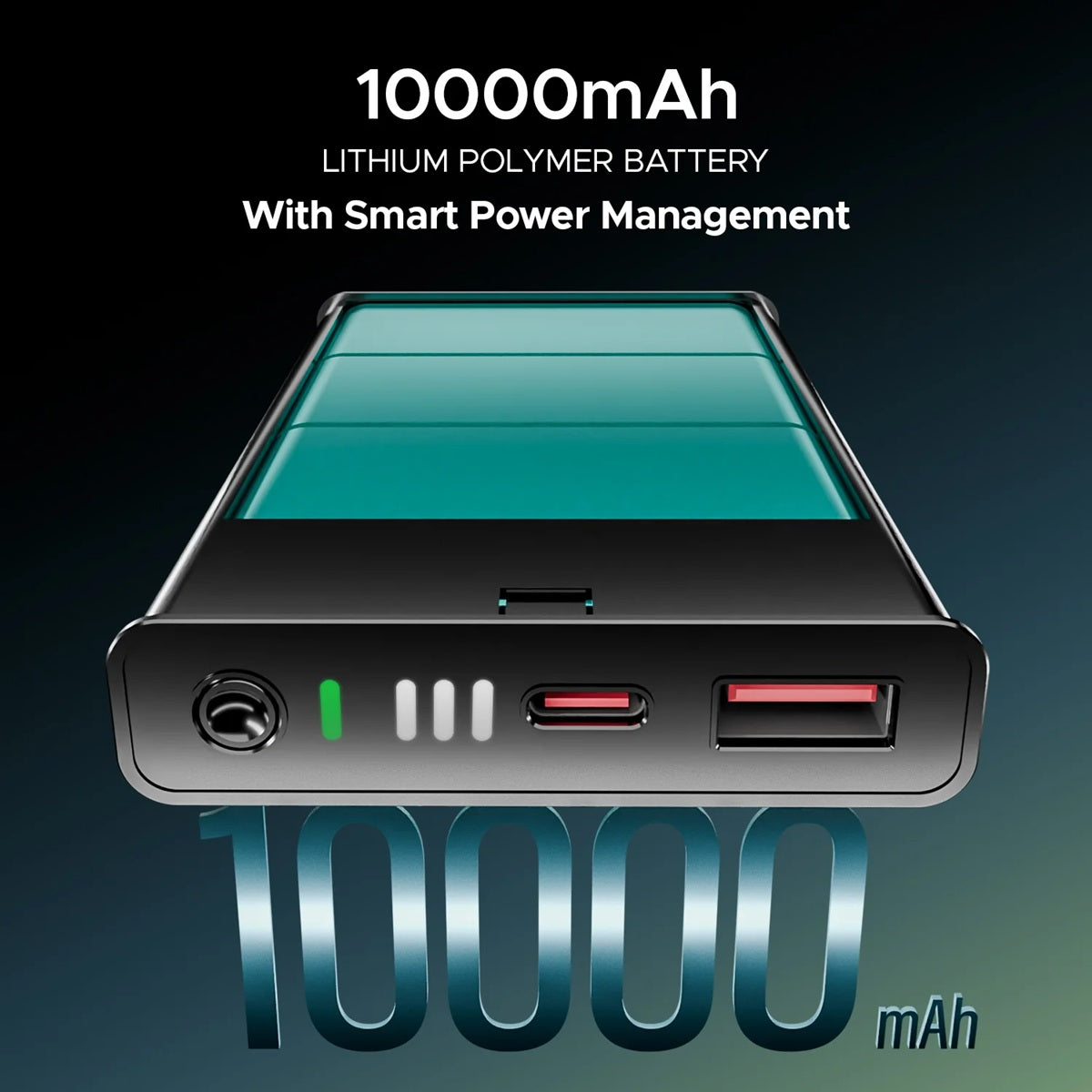 Power bank 10000mAh with 2-way 22.5W fast charging, Pass -Through Charging