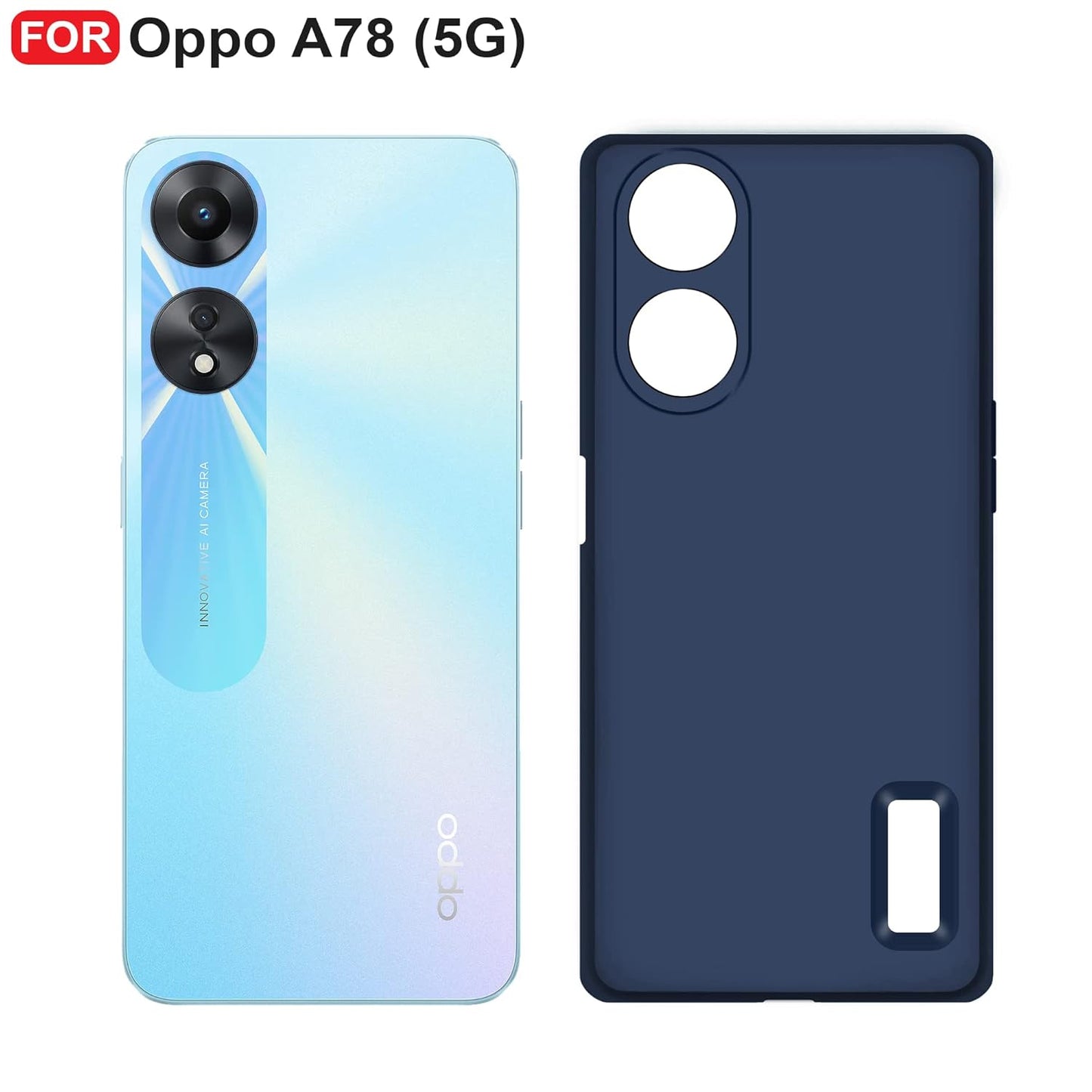 (Buy 1 Get 1 Free) Oppo A78 (5G) Back Cover
