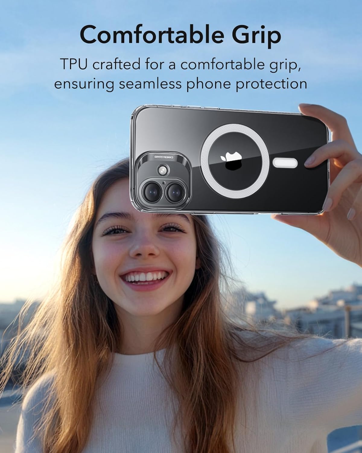 (Buy 1 Get 1 Free) iPhone 16 Back Case Cover with MagSafe