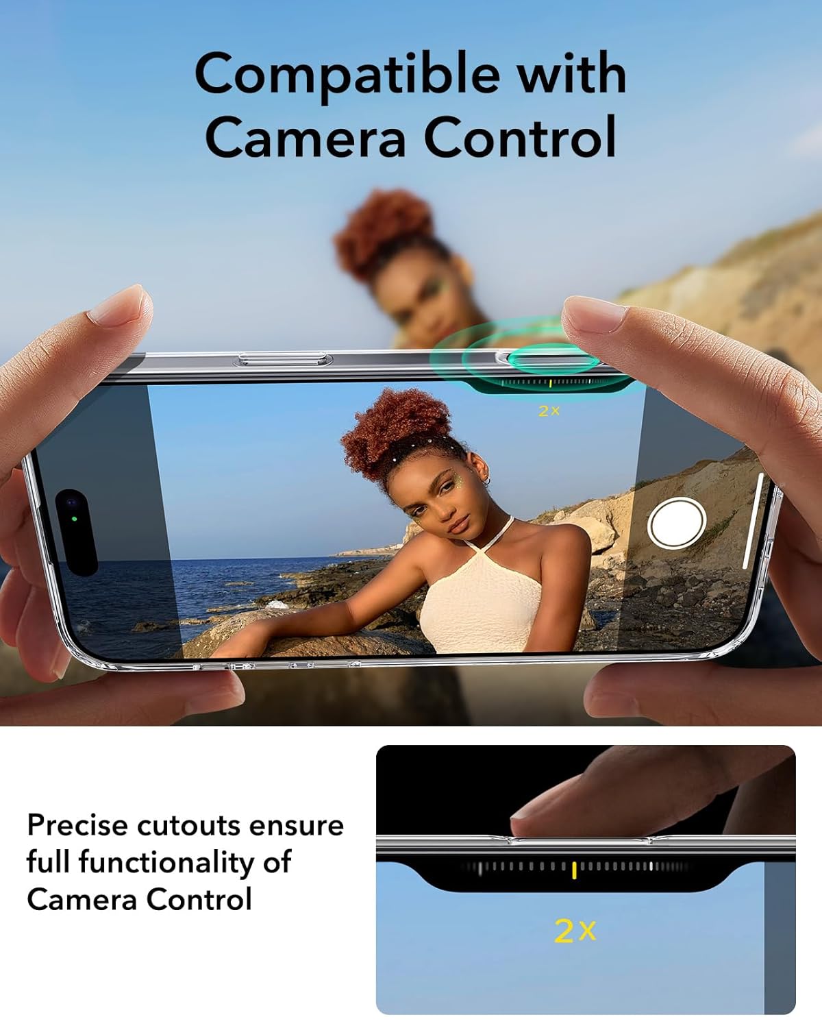 (Buy 1 Get 1 Free) iPhone 16 Back Case Cover with MagSafe