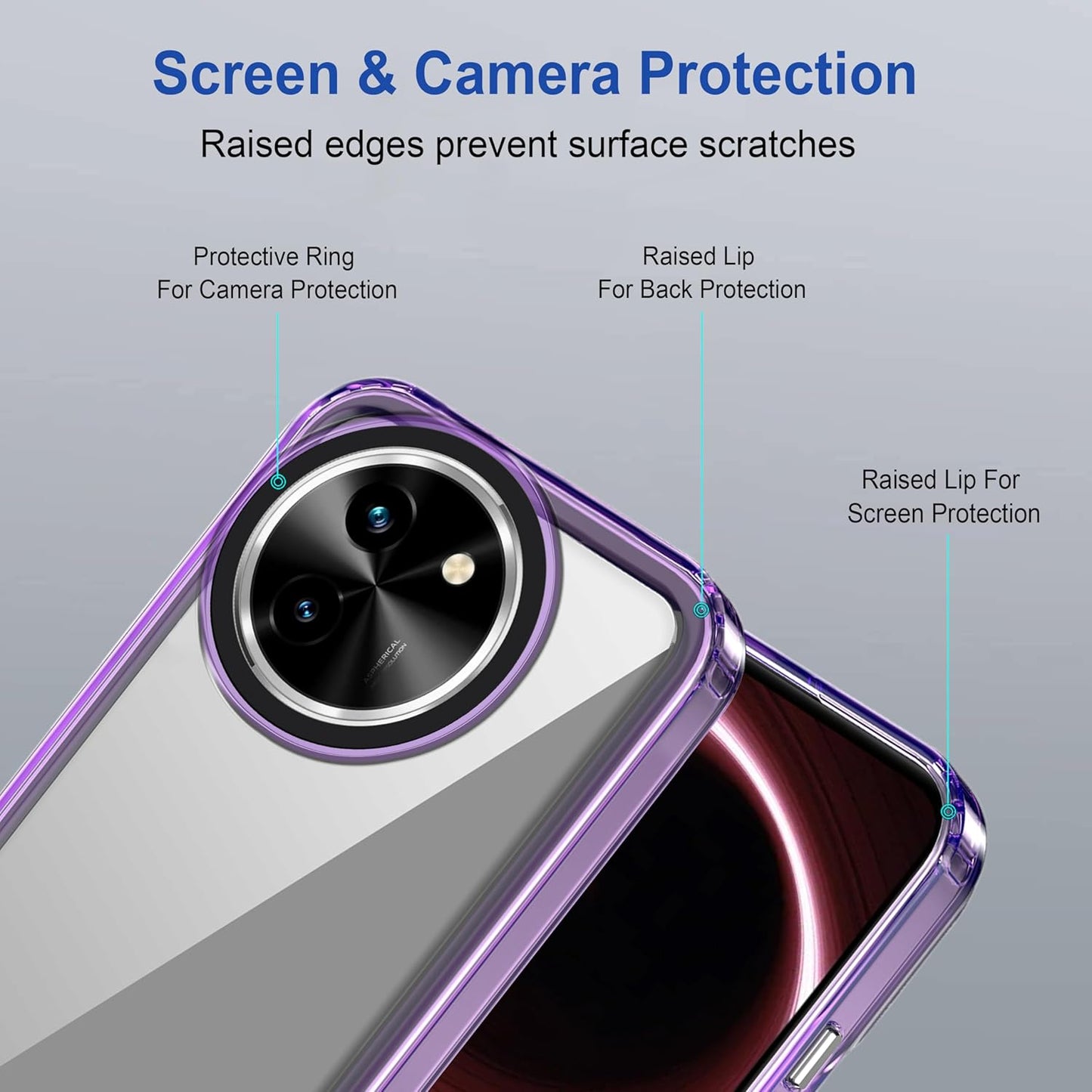 (Buy 1 Get 1 Free) Case Cover for Vivo Y200i 5G