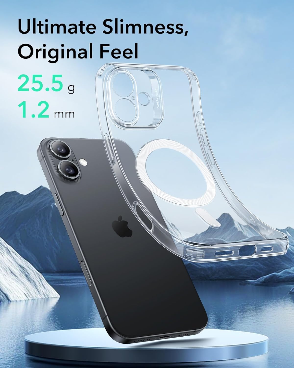 (Buy 1 Get 1 Free) iPhone 16 Back Case Cover with MagSafe