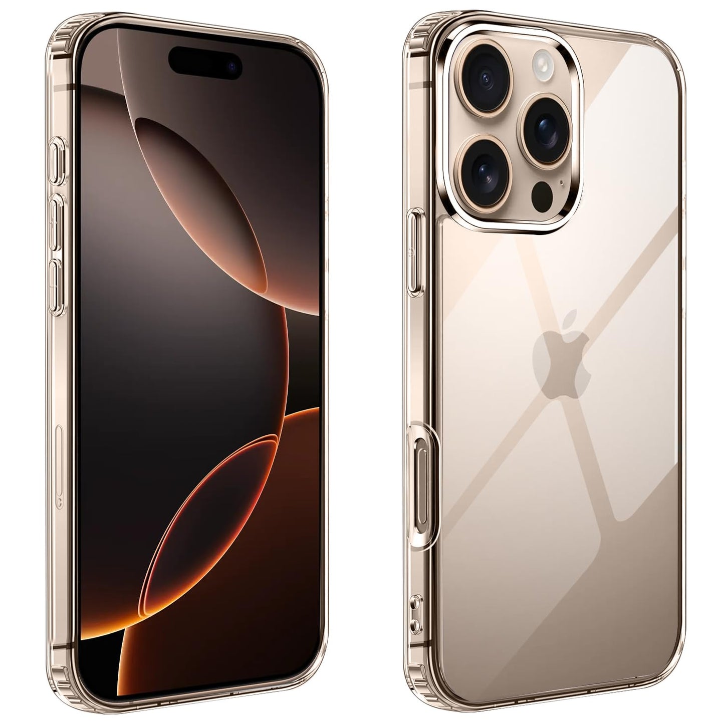 (Buy 1 Get 1 Free) iPhone 16 Pro Max Back Case Cover