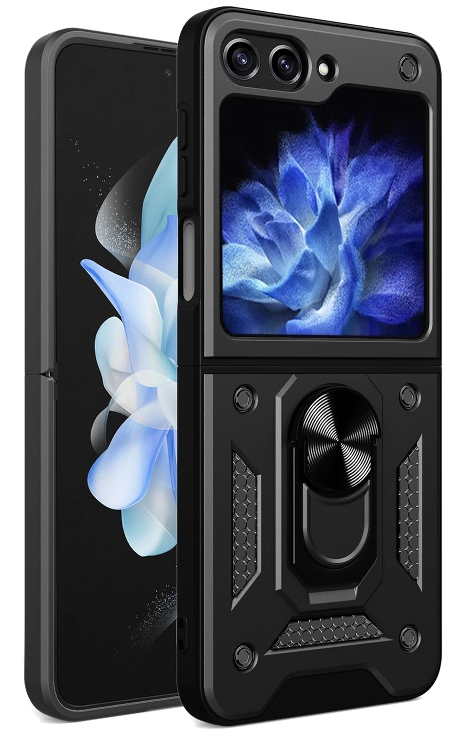 (Buy 1 Get 1 Free) Galaxy Z Flip5 Magnetic Kick Stand Hybrid Case