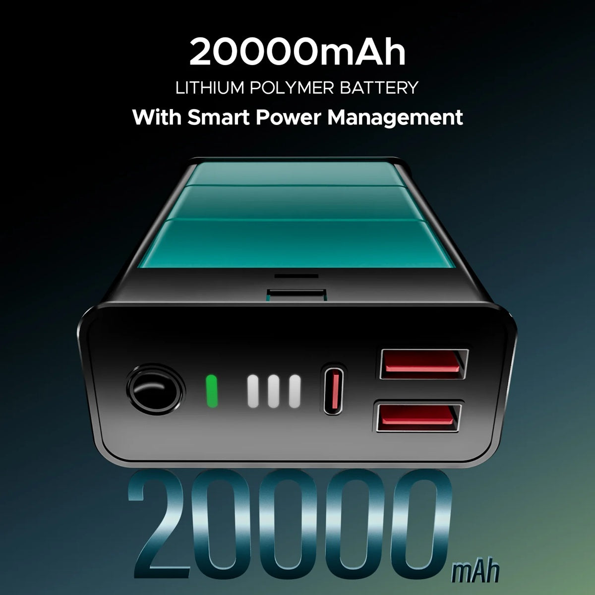Power bank 20000mAh with 2-way 22.5W fast charging, Pass-Through