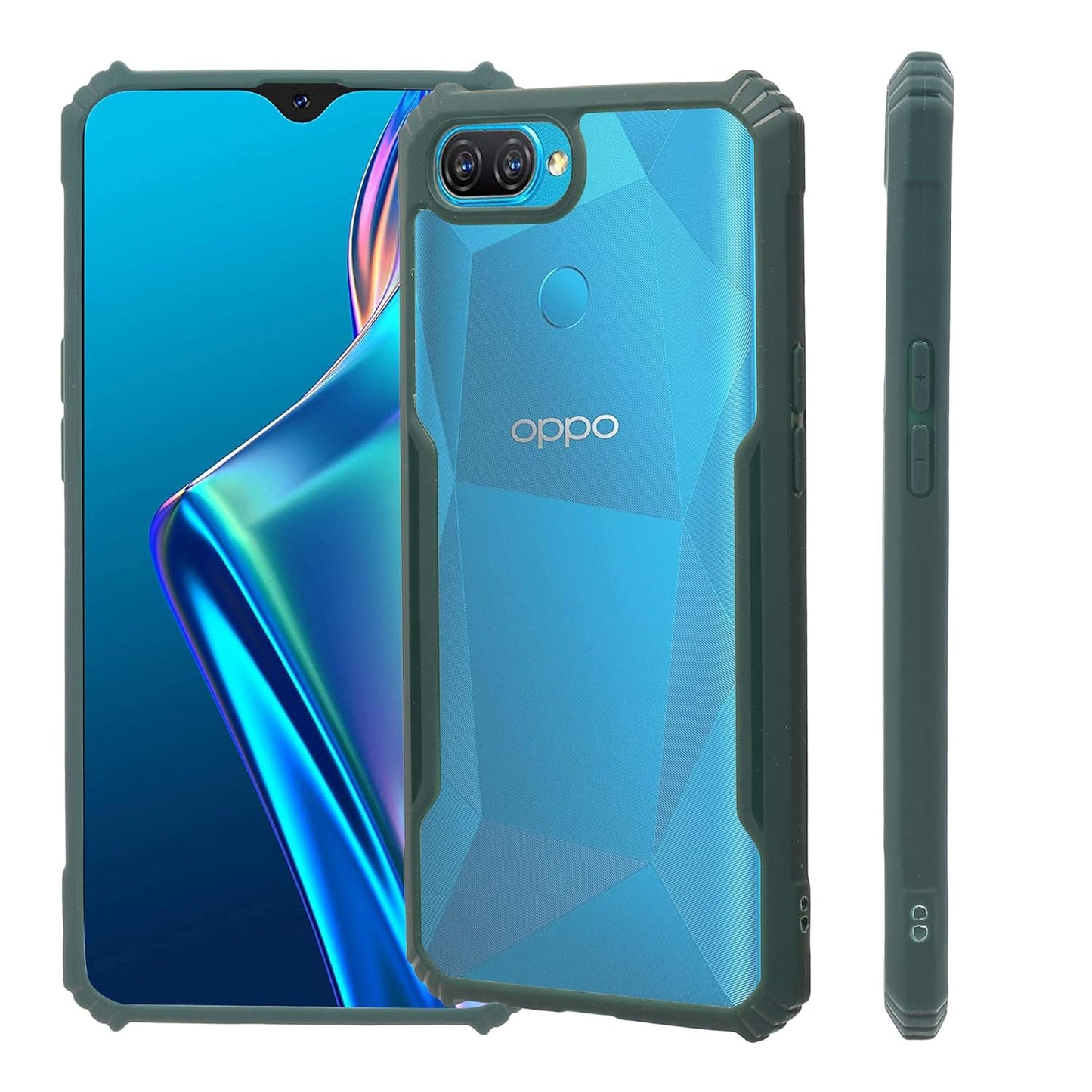 (Buy 1 Get 1 Free) Silicone Soft Back Cover Case for Oppo F9/F9 Pro/A5/A5s/A7/A11k/A12/Realme 2/2 Pro/U1 (Copy)