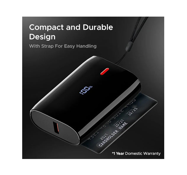 LED battery display 10000mAh Power bank with 2-way 22.5W fast charging