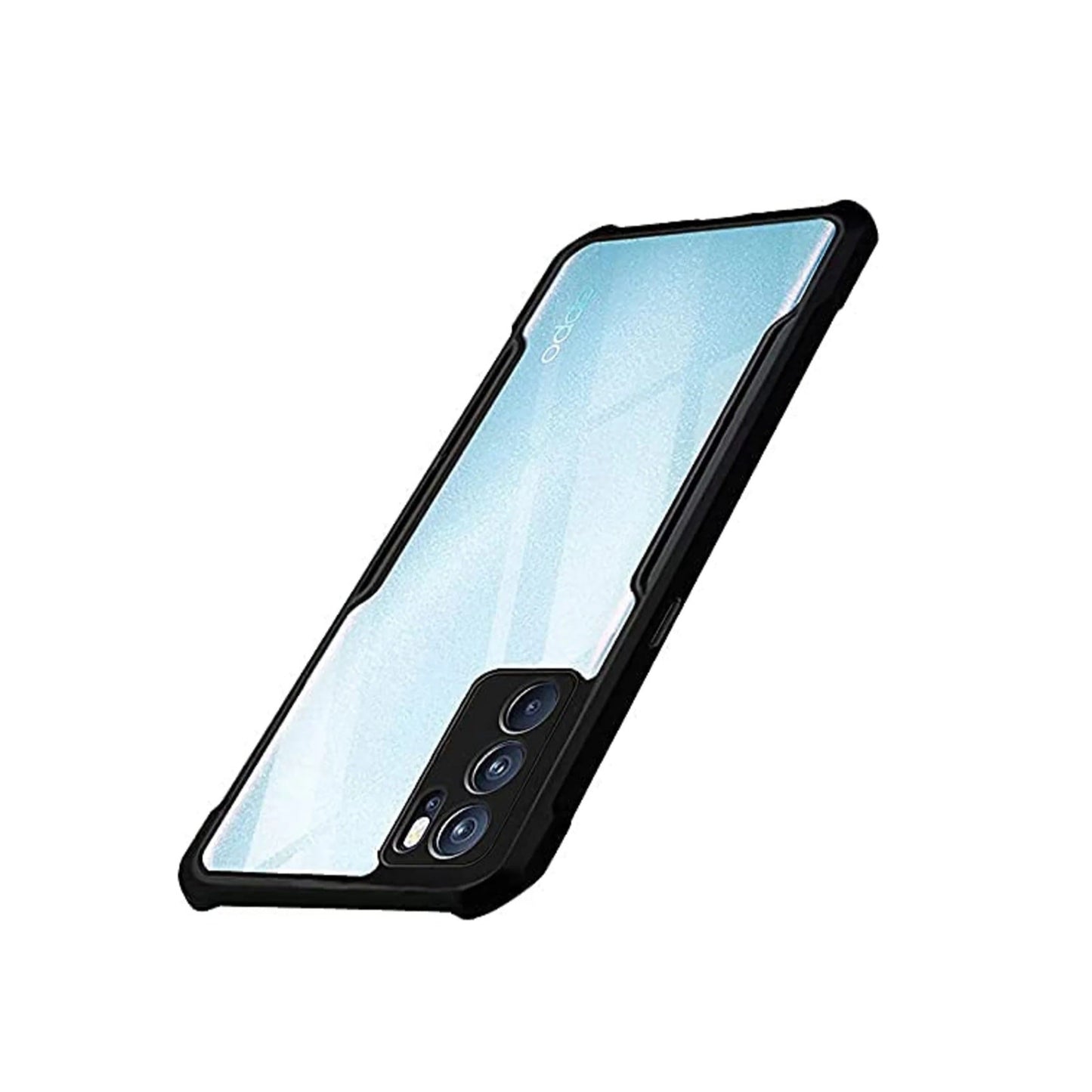 (Buy 1 Get 1 Free) Oppo Reno 6 pro Back cover Shockproof bumper 360 Degree Protection Eagle
