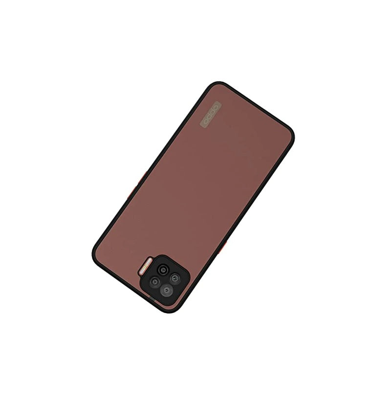 (Buy 1 Get 1 Free) Oppo F17 mobile Back Cover (Smoky)