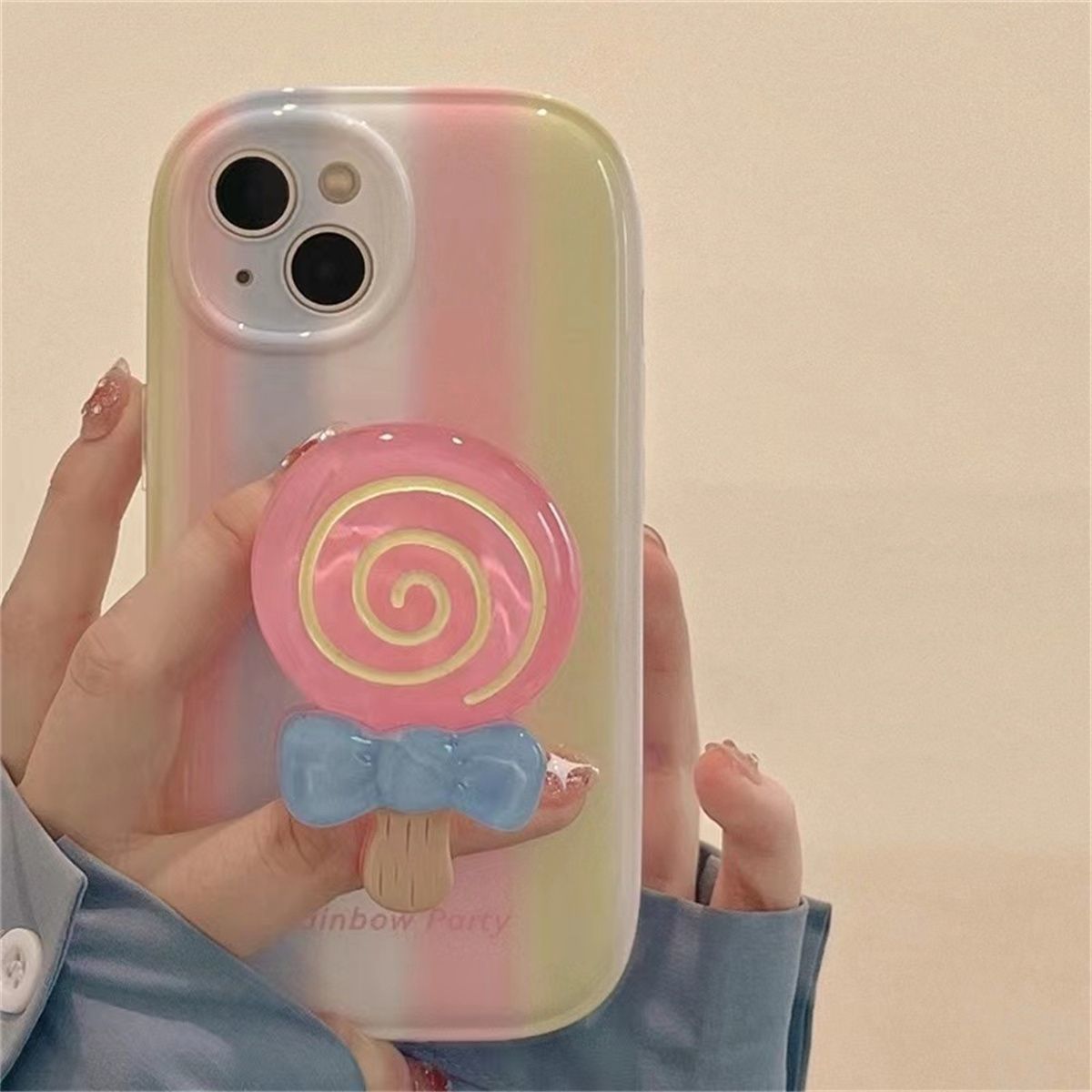 (Buy 1 Get 1 Free) Rainbow Candy Case with Griptok