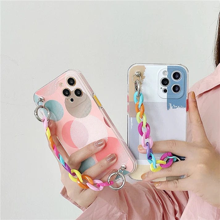 (Buy 1 Get 1 Free) Texture Chain Case