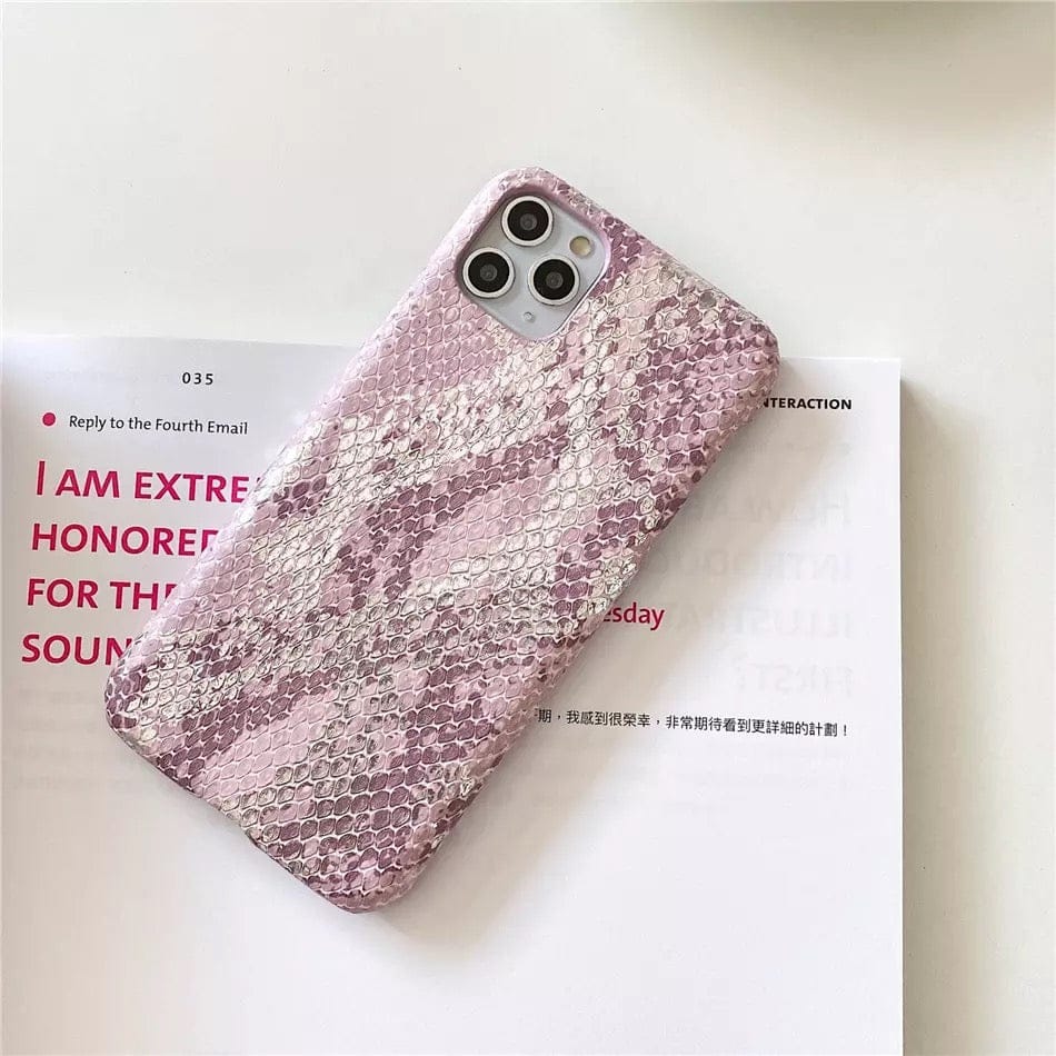 (Buy 1 Get 1 Free) Premium Pink Snake Case