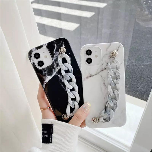 (Buy 1 Get 1 Free) Marble Chain Phone Case