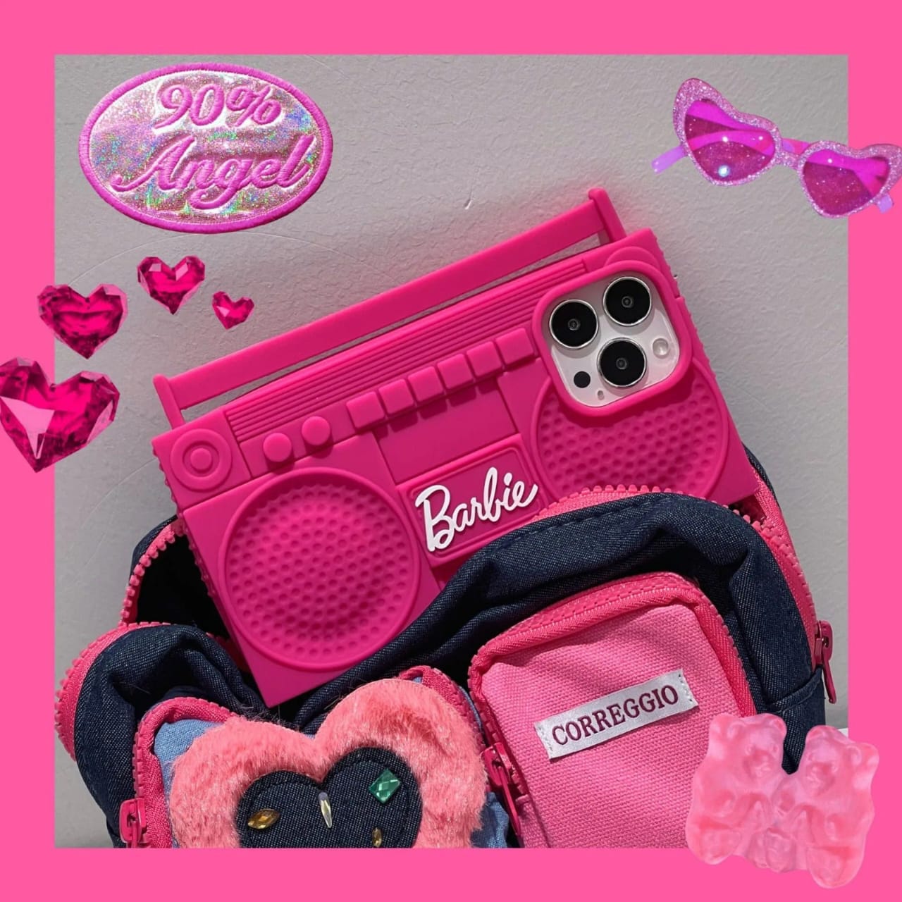 (Buy 1 Get 1 Free) Barbie Radio iPhone Case