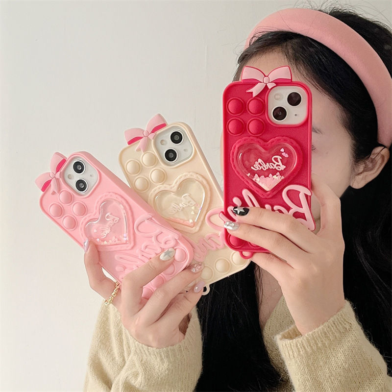 (Buy 1 Get 1 Free) Barbie Heart iPhone Case