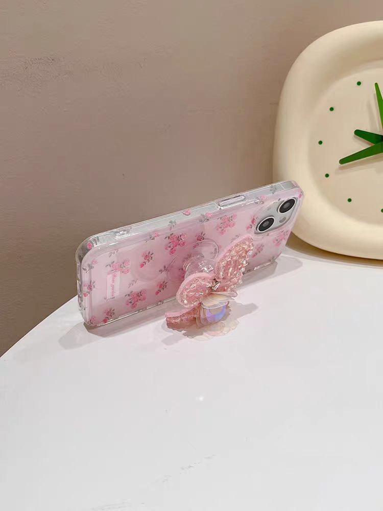 (Buy 1 Get 1 Free) Rose Garden Butterfly Iphone Case