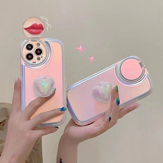 (Buy 1 Get 1 Free) Luxury Silk Heart Case