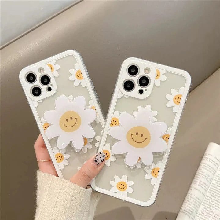 (Buy 1 Get 1 Free) Cute Baby Smile Flower Case