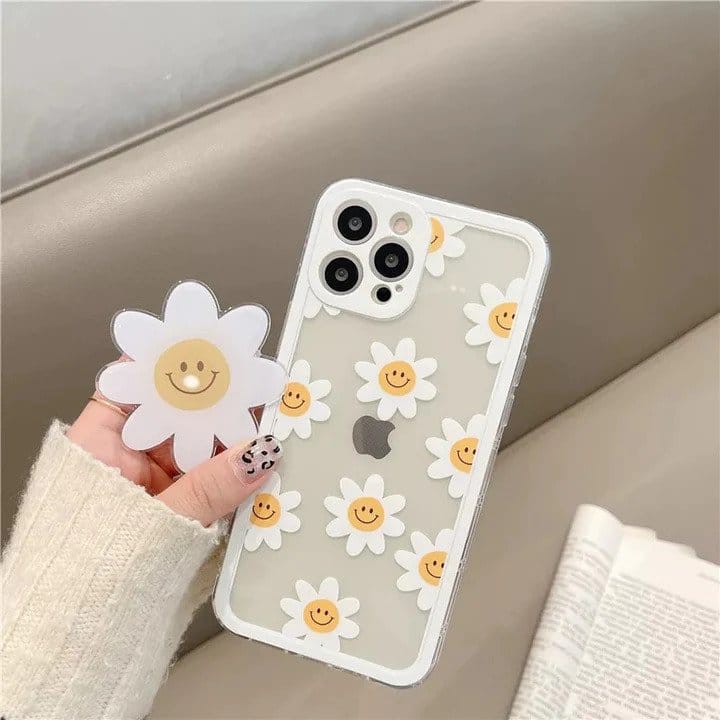 (Buy 1 Get 1 Free) Cute Baby Smile Flower Case