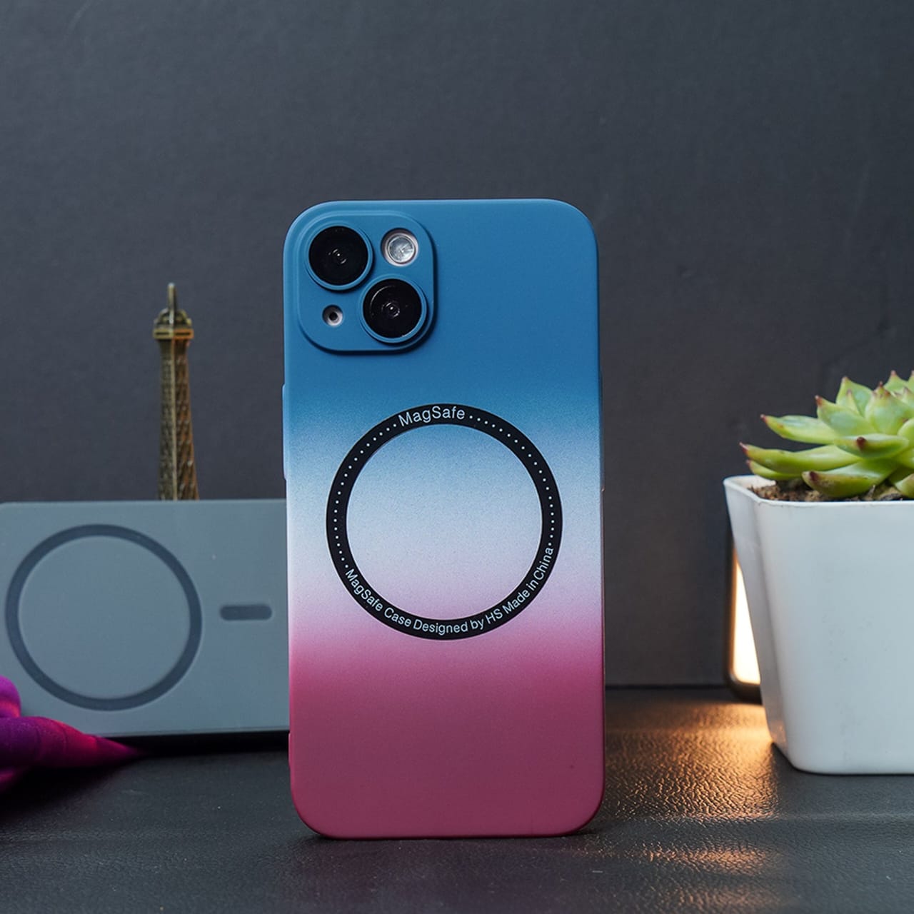 (Buy 1 Get 1 Free) iPhone Series Gradient Matte MagSafe Case