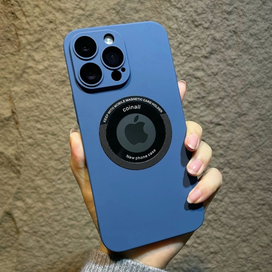 (Buy 1 Get 1 Free) Frosted Magnetic Holder Case - iPhone