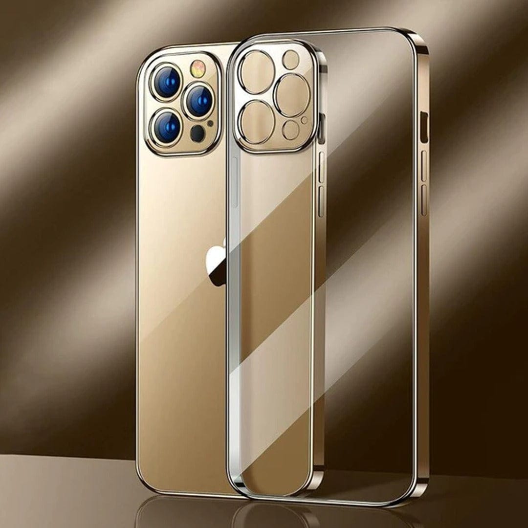 (Buy 1 Get 1 Free) Transparent Plating Camera Protection Case - iPhone