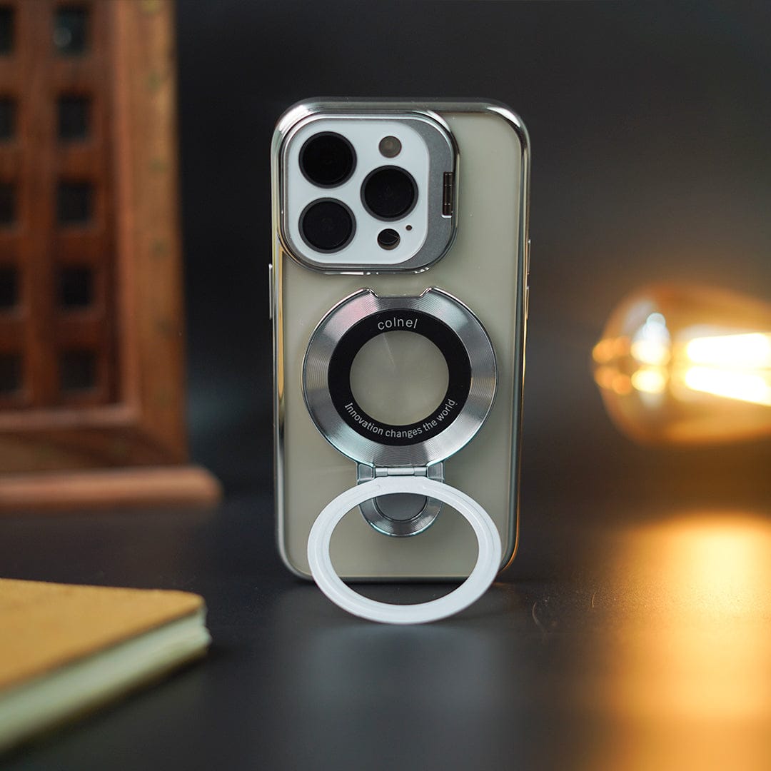 (Buy 1 Get 1 Free) Crystal Ring Grip Lens Bracket Case - iPhone