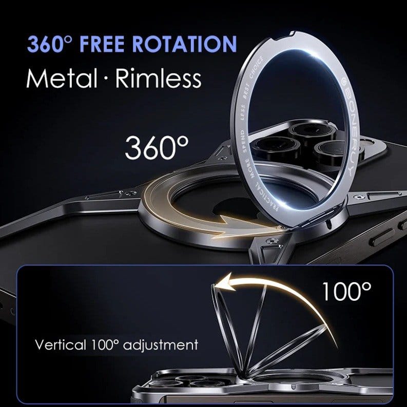 (Buy 1 Get 1 Free) Titanium Frameless Cooling Bracket Case - iPhone