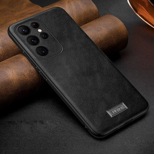 (Buy 1 Get 1 Free) Timeless Genuine Leather Slim Case - Samsung