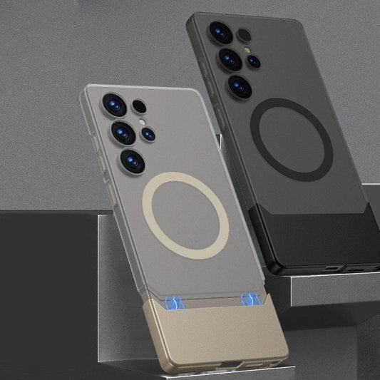 (Buy 1 Get 1 Free) Double Tone Translucent Matte Magsafe Case - Samsung