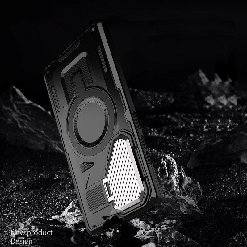 (Buy 1 Get 1 Free) Tactical Armor Lens Bracket Magnetic Case - Samsung