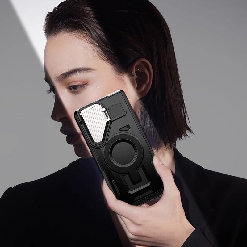 (Buy 1 Get 1 Free) Tactical Armor Lens Bracket Magnetic Case - Samsung