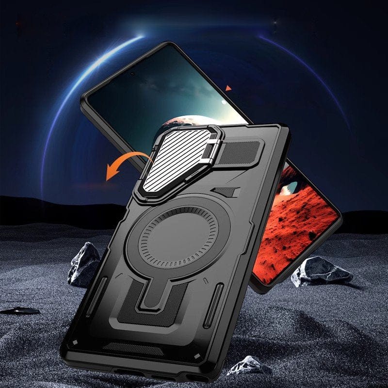 (Buy 1 Get 1 Free) Tactical Armor Lens Bracket Magnetic Case - Samsung