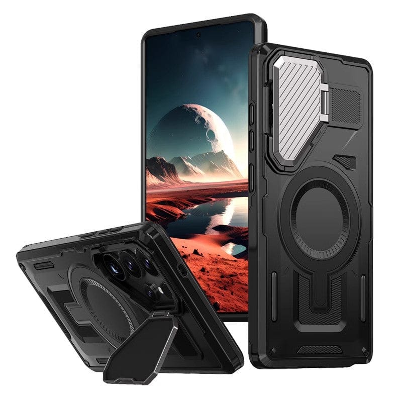 (Buy 1 Get 1 Free) Tactical Armor Lens Bracket Magnetic Case - Samsung